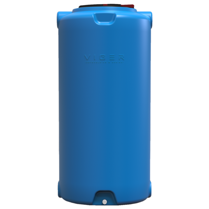 Ємність-модуль 750 л вузька вертикальна блакитна Viger